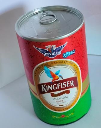 Kingfiser Tin