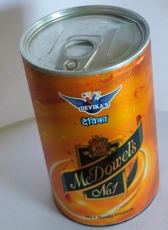 Mc Dowel`s Tin